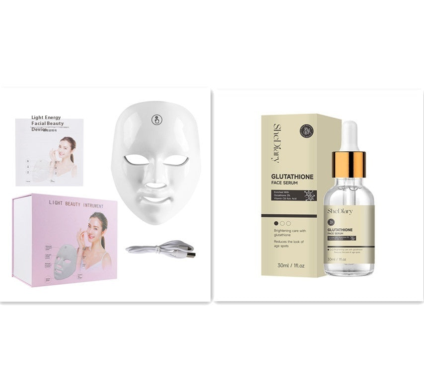 7- Kleuren LED Gezichtsmasker - Huidverjonging & Acnebehandeling (kopie)