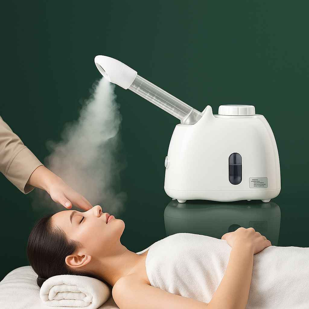 Ozone Gezichtsstomer, Diepe Reiniging & Spa Ervaring Thuis